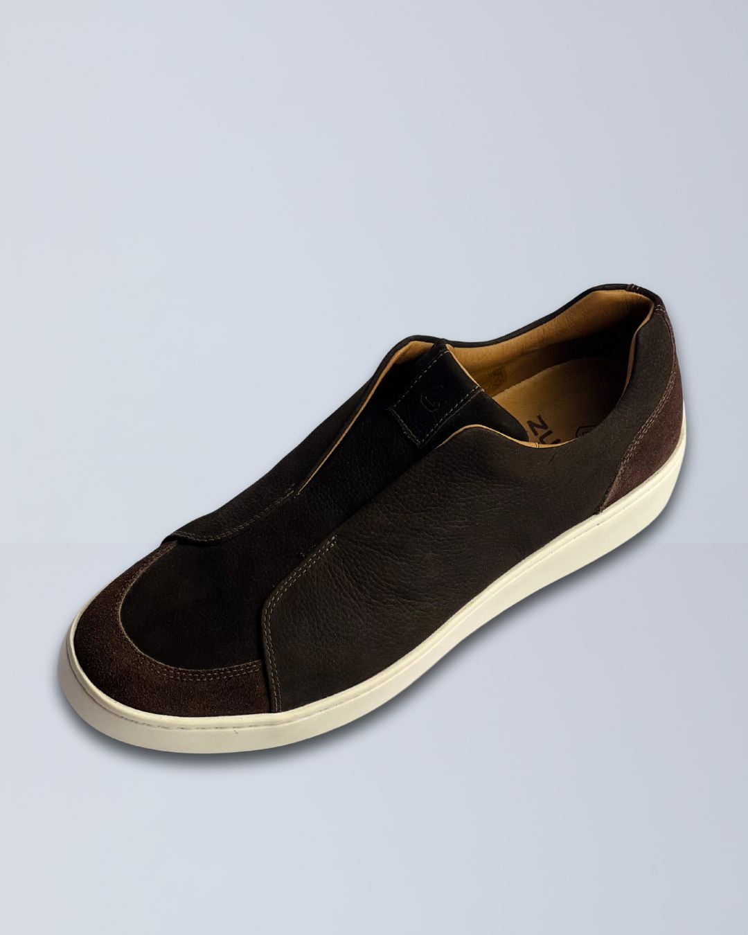 Slip On Zugus em Couro Nobre Cabernet