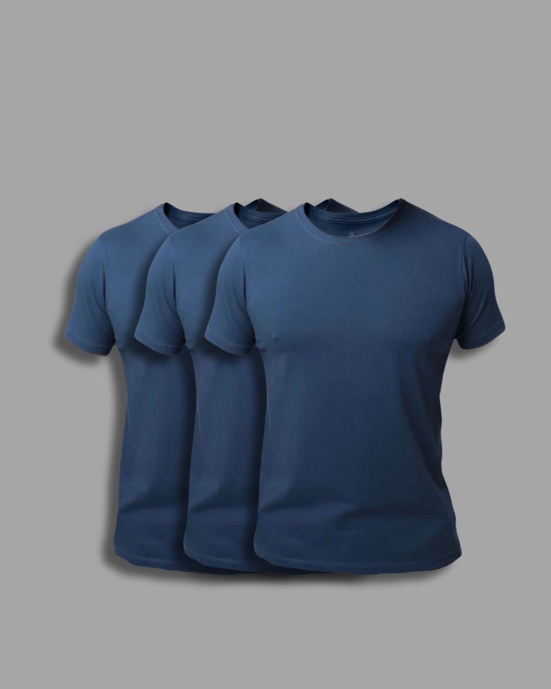 Kit Zugus 3X - 3 camisetas Basic Premium Algodão Egípcio