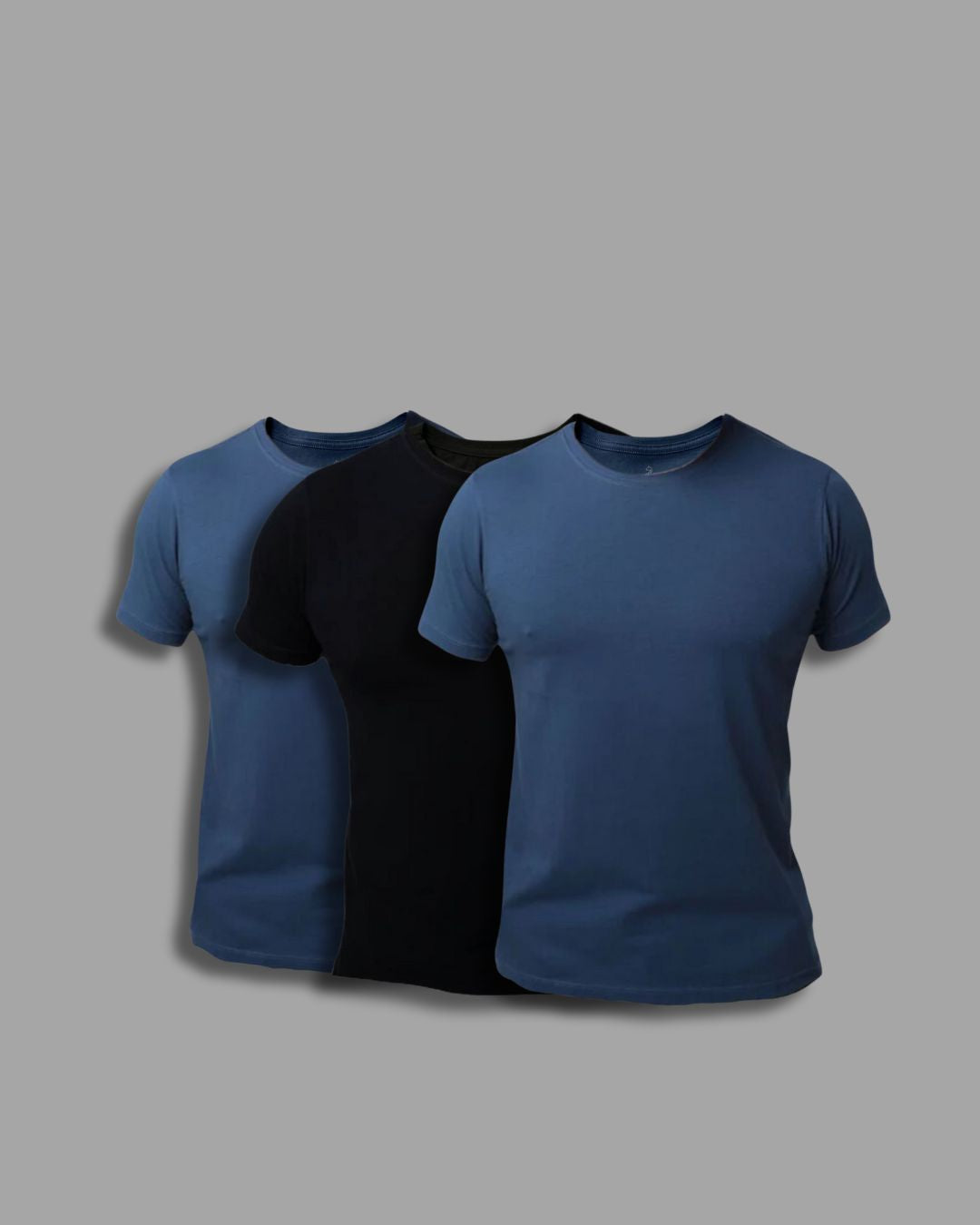 Kit Zugus 3X - 3 camisetas Basic Premium Algodão Egípcio